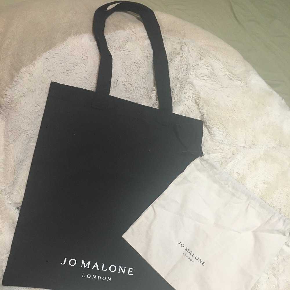 Jo Malone London cloth shopping bag and dust bags  bundle